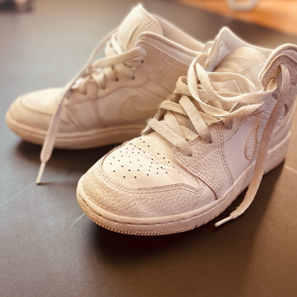 Kids White Sneakers